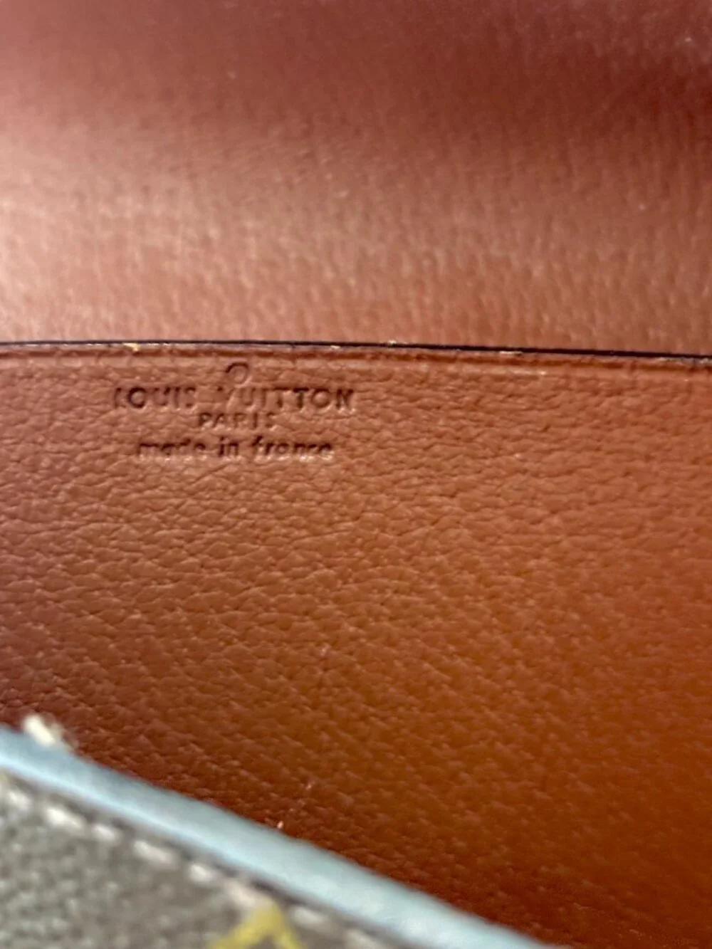 VTG Auth. LOUIS VUITTON  Monogram Poche Ministre Coated Canvas Document Case